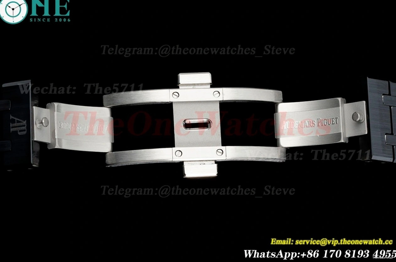 Oak Ceramic Black Clone 26240CE Super APS 41mm Cer SH4401 Chrono Royal Dial 0515